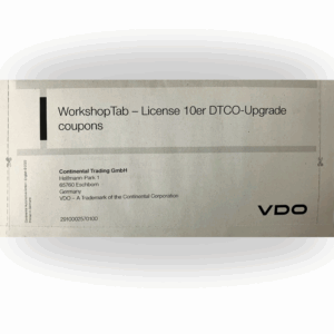 Aktualizačné kupóny pre VDO - 10x