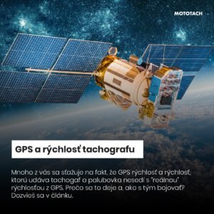 GPS rýchlosť a tachograf