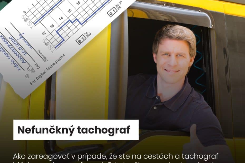 Chybové kódy tachografu