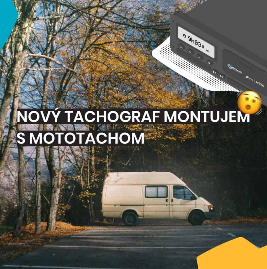 montáž tachografu do dodávky