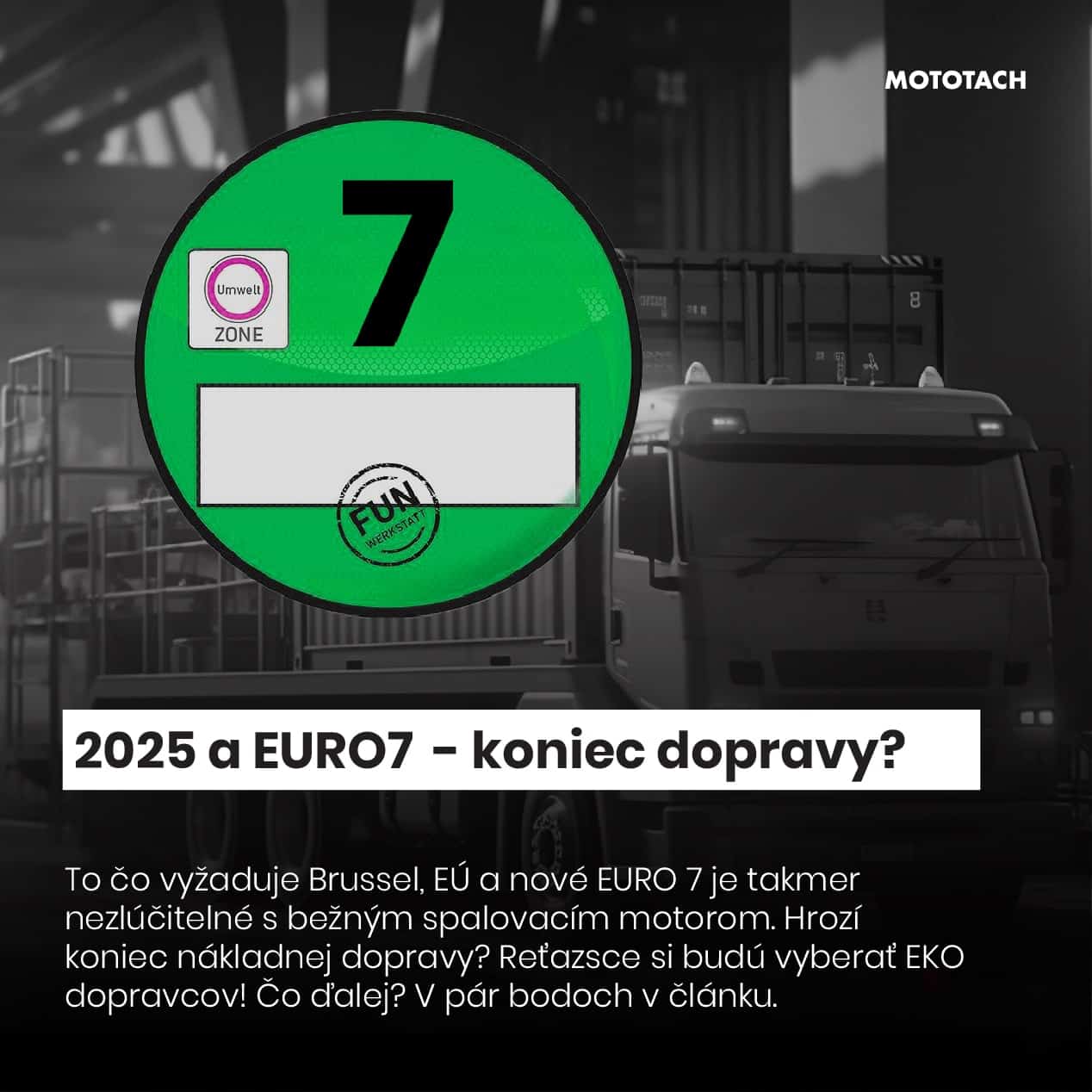 EURO 7 a koniec dopravy