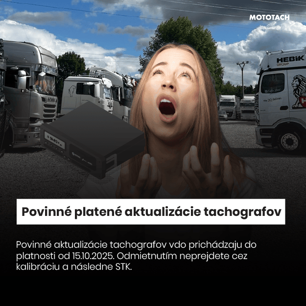 tachografové aktualizície VDO-30
