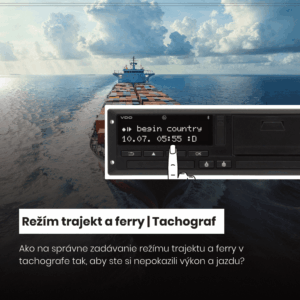 Tachograf trajekt